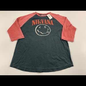 Nirvana Size XL Raglan